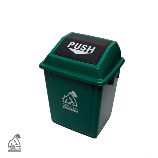 BOTE CUADRADO PUSH DE 25 LITROS - Imagen 2