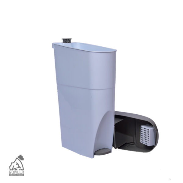 BOTE PEDAL TOALLA SANITARIA Y PAÑAL DE 18  LITROS - Imagen 3